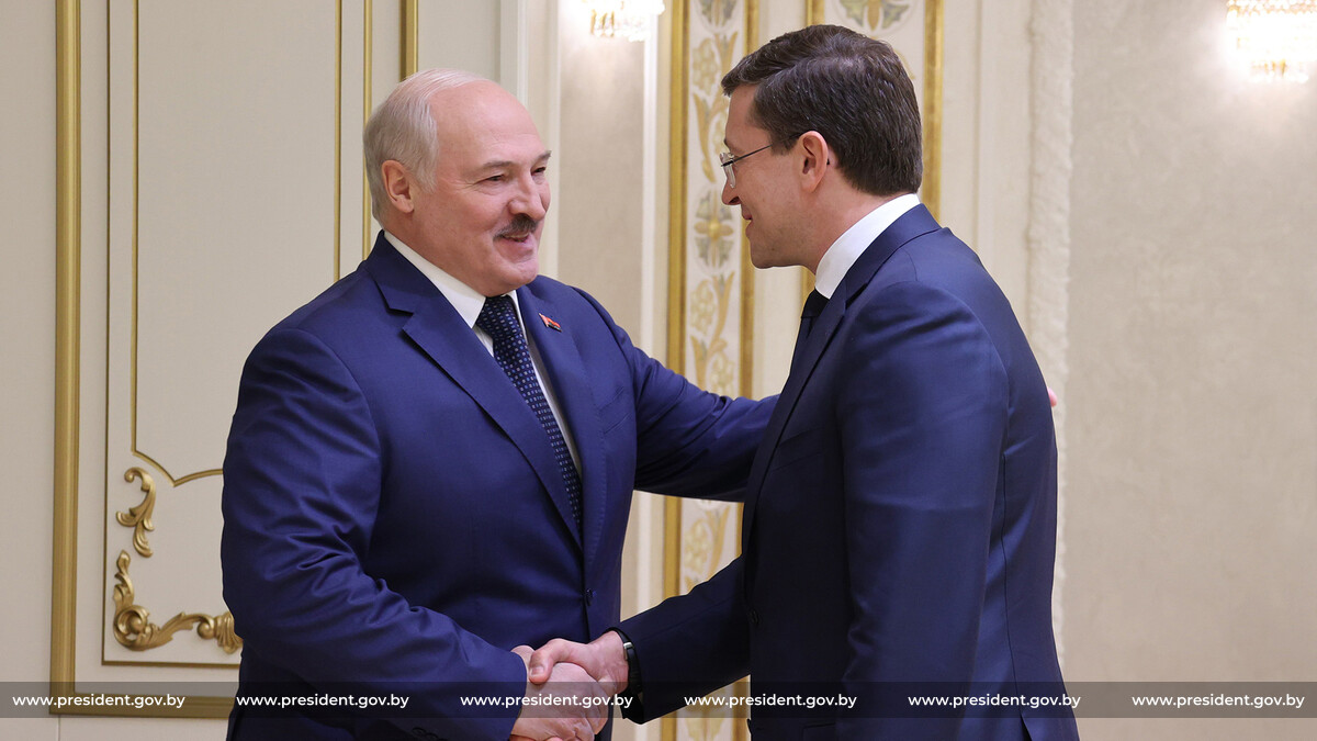 Глеб Никитин и Александр Лукашенко и провели рабочую встречу в  Белорусии  - фото 1