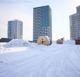 Ход строительства дома 5 в ЖК Разум в Академическом -