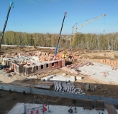 Ход строительства дома 10 в ЖК Спектр -