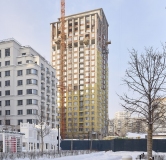 Ход строительства дома 2 в ЖК Квартал на Некрасова -