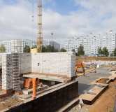 Ход строительства дома 2 в ЖК Калина -
