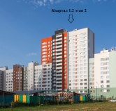 Ход строительства дома № 1.2-2 в ЖК РеФорма Оптимум+ -