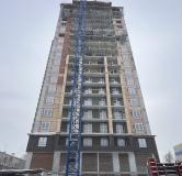 Ход строительства дома 1 в ЖК Автограф -