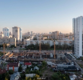 Ход строительства дома 1 в ЖК Город на озере -