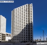 Ход строительства дома 147.2 в ЖК Ручьи -