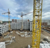 Ход строительства дома 3 в ЖК Аквамарин -