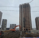 Ход строительства дома литер 16 в ЖК Холмогоры -