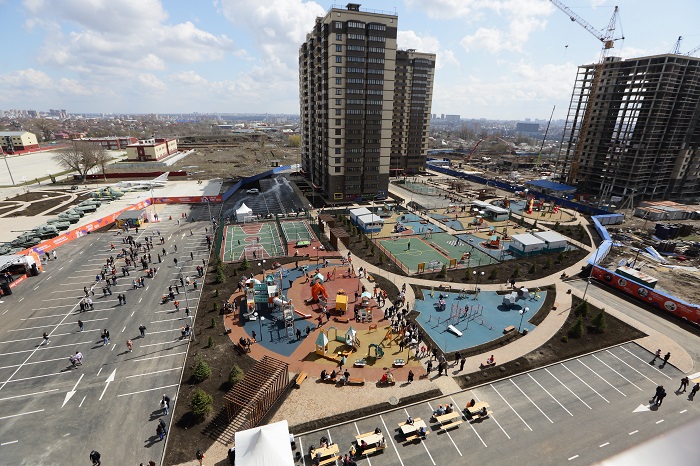 Первую очередь ЖК «Сокол на Оганова» ввели в строй на полгода раньше заявленного срока