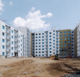 Ход строительства дома 49 в ЖК Мичуринский -