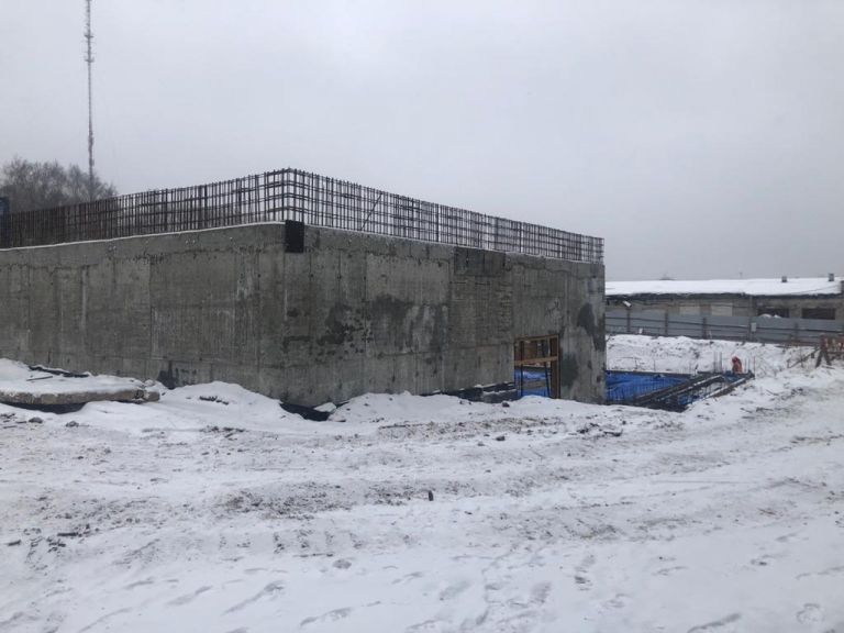 Первый этаж дома ЖК «Квартет» начали строить  в Нижнем Новгороде