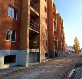 Ход строительства дома 1 в ЖК По ул. Матросова -