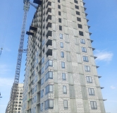 Ход строительства дома 4 в ЖК Притяжение -