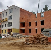 Ход строительства дома 8 в ЖК Брусницын-парк -