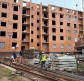 Ход строительства дома 4 в ЖК По ул. 70-летия Октября -