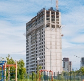 Ход строительства дома № 2.1 в ЖК Мёд -