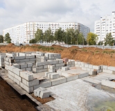 Ход строительства дома 2 в ЖК Калина -