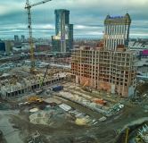 Ход строительства дома 1.2 (19Б) в ЖК Меридиан -