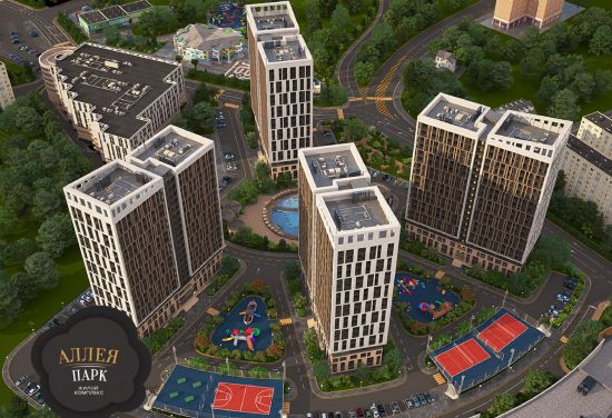 Дом № 3 в ЖК Аллея Парк