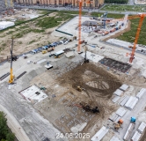 Ход строительства дома 6 к2, ГП-12 (2 этап) в ЖК Айвазовский City -