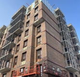 Ход строительства дома 135 в ЖК Сливки -