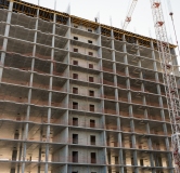 Ход строительства дома 29б, 2 этап, секция 5-8 в ЖК Заря -