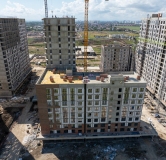 Ход строительства дома Литер 2, квартал 1.3 в ЖК Первое место -