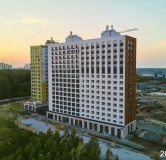 Ход строительства дома 15 в ЖК Ньютон -