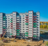 Ход строительства дома 3 в ЖК Вишневая Горка -