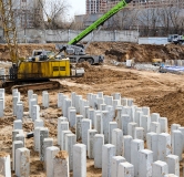 Ход строительства дома 181 в ЖК Адали -