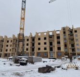 Ход строительства дома 46, блок В, 2 этап в ЖК Семейный квартал Ритм -