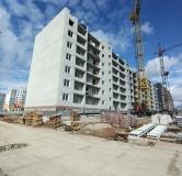 Ход строительства дома 5 в ЖК Уют-Парк -