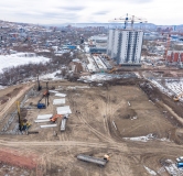 Ход строительства дома 1.3 в ЖК На ул. Калинина -