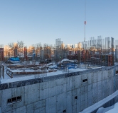 Ход строительства дома 1 в ЖК Страна. Тополёвая -