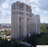 Ход строительства дома 12 (ГП-2) в ЖК Меридиан Слобода -