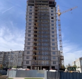 Ход строительства дома 2 в ЖК Небо -