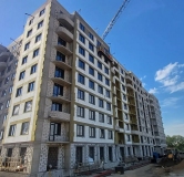 Ход строительства дома 140Б, 1 этап (поз.1,2) в ЖК Оникс -