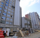 Ход строительства дома 4 этап  в ЖК Бунин -