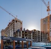 Ход строительства дома литер 4 в ЖК По пр-ту Дружбы Народов -