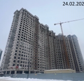 Ход строительства дома 4.1 в ЖК Смарт квартал Центральный -