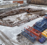 Ход строительства дома 1 в ЖК Парк Культуры -