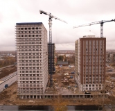 Ход строительства дома № 5, 1 этап в ЖК Новая Жизнь - Львовская -