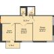 Студия 105,35 м², ЖД по ул. Платонова, 9,11 - планировка