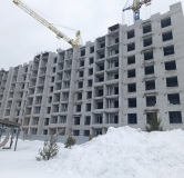 Ход строительства дома 2 в ЖК Ривьера -