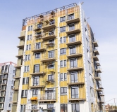 Ход строительства дома Корпус 5, 1 этап в ЖК Соседи -