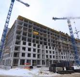 Ход строительства дома № 3 в ЖК Городские сады -