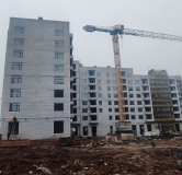 Ход строительства дома № 2, блок А,Б в ЖД в 12-микрорайоне (Арзамас) -