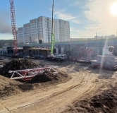 Ход строительства дома 4.4 в ЖК Первый Академ -