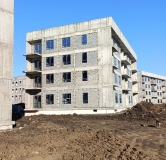 Ход строительства дома Литер 1 кв. 7.1 в ЖК Усадьба Гостагаевская -