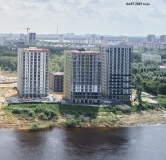 Ход строительства дома № 48, ГП 1.1, 1.2, 1.3, 1.4 в ЖК Кедровый берег -