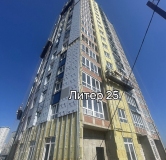 Ход строительства дома Литер 25 в ЖК Фонтаны -